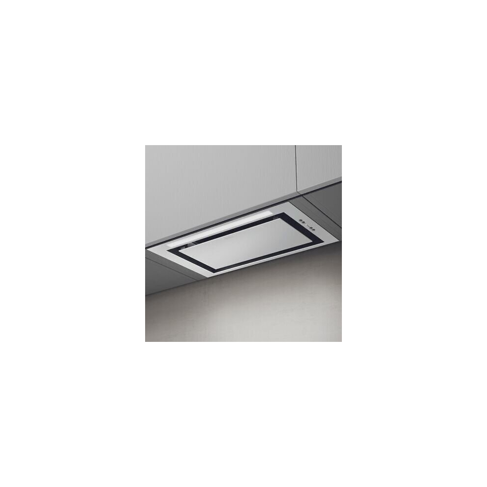 Elica 60 cm Integrated Cooker Hood - White - For Ducted/Recirculating Ventilation