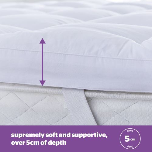 Silentnight (Double) Silentnight Ultimate Deep Sleep 500 Mattress Topper 1