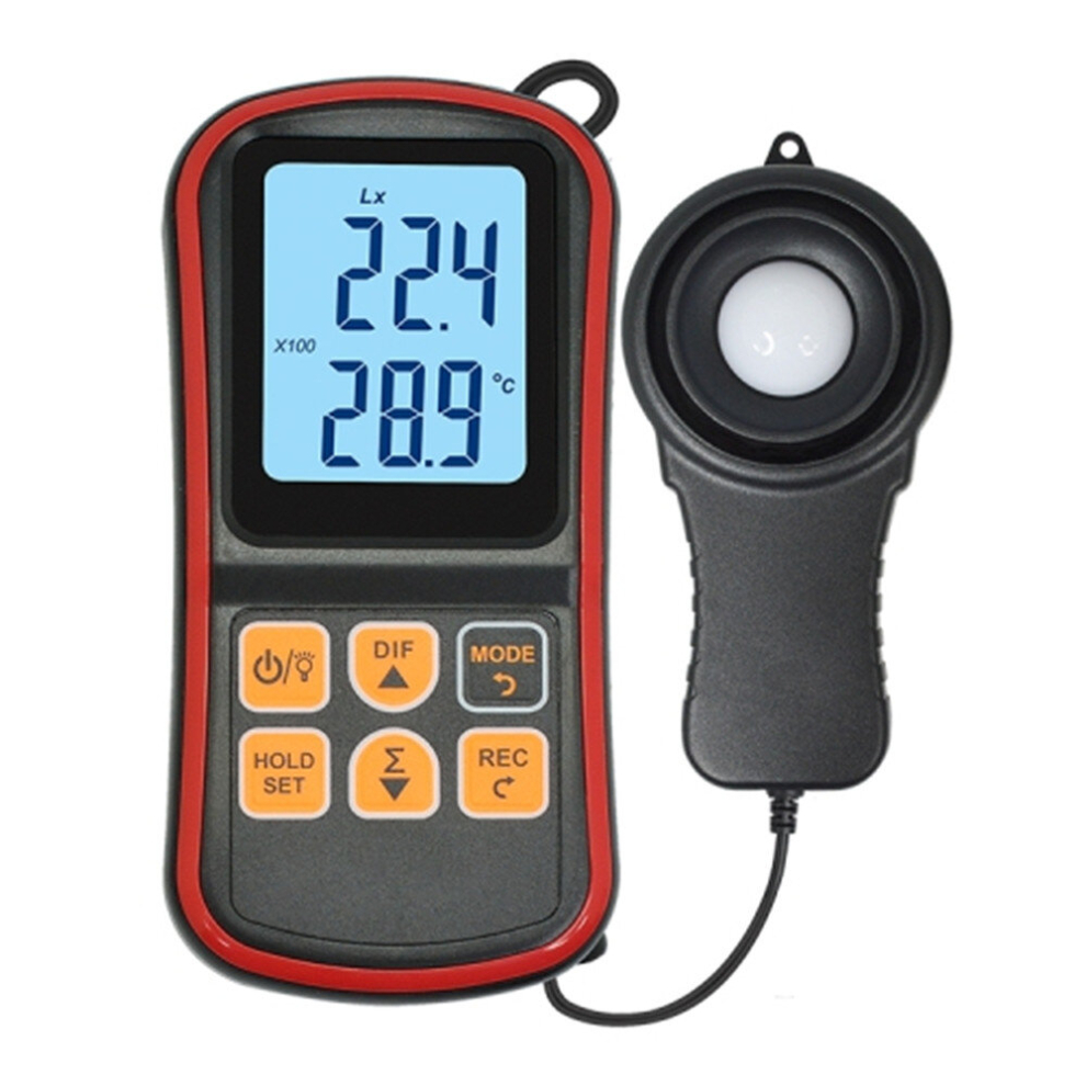 Gm1030 Portable Split Digital Illuminometer Lux Meter 766262008498