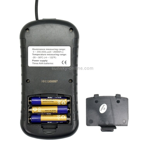 GM1030 Portable Split Digital Illuminometer LUX Meter 2