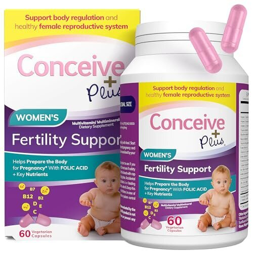 Conceive Plus Fertility Support Womens 60 Caps Pack of 2