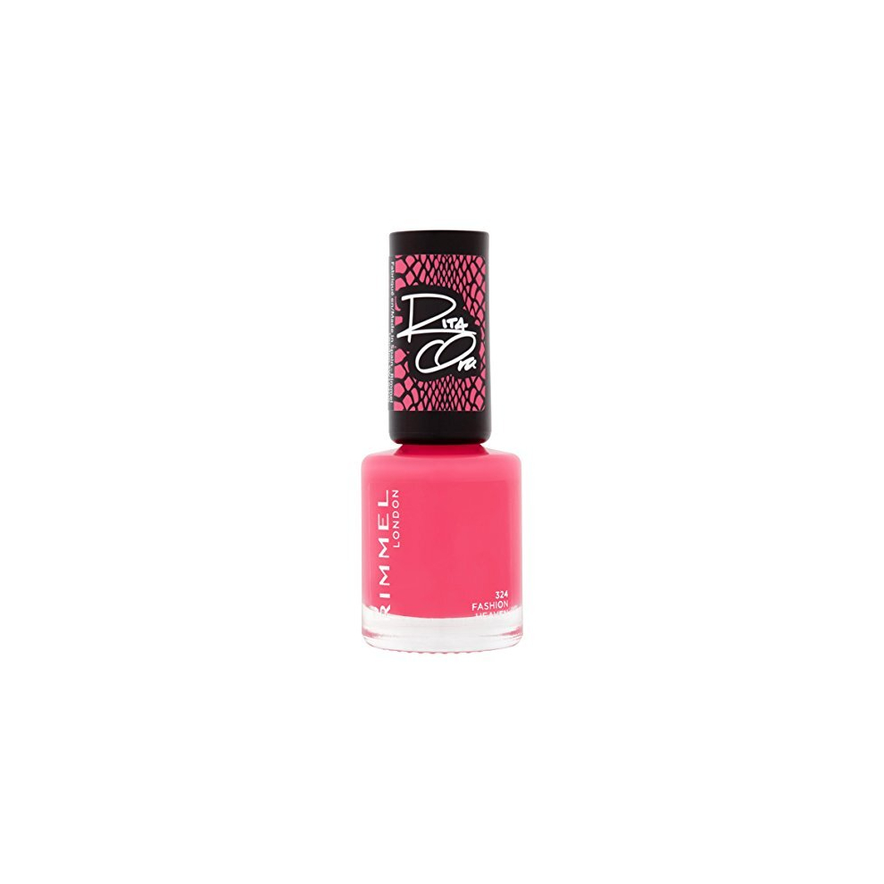 Rimmel London Rita Ora 60 Seconds Super Shine Nail Polish, 324 Fashion Heaven, 8 ml, Packaging May Vary