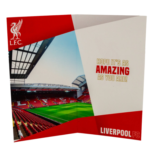 Liverpool FC Liverpool FC Birthday Card Super Son 2
