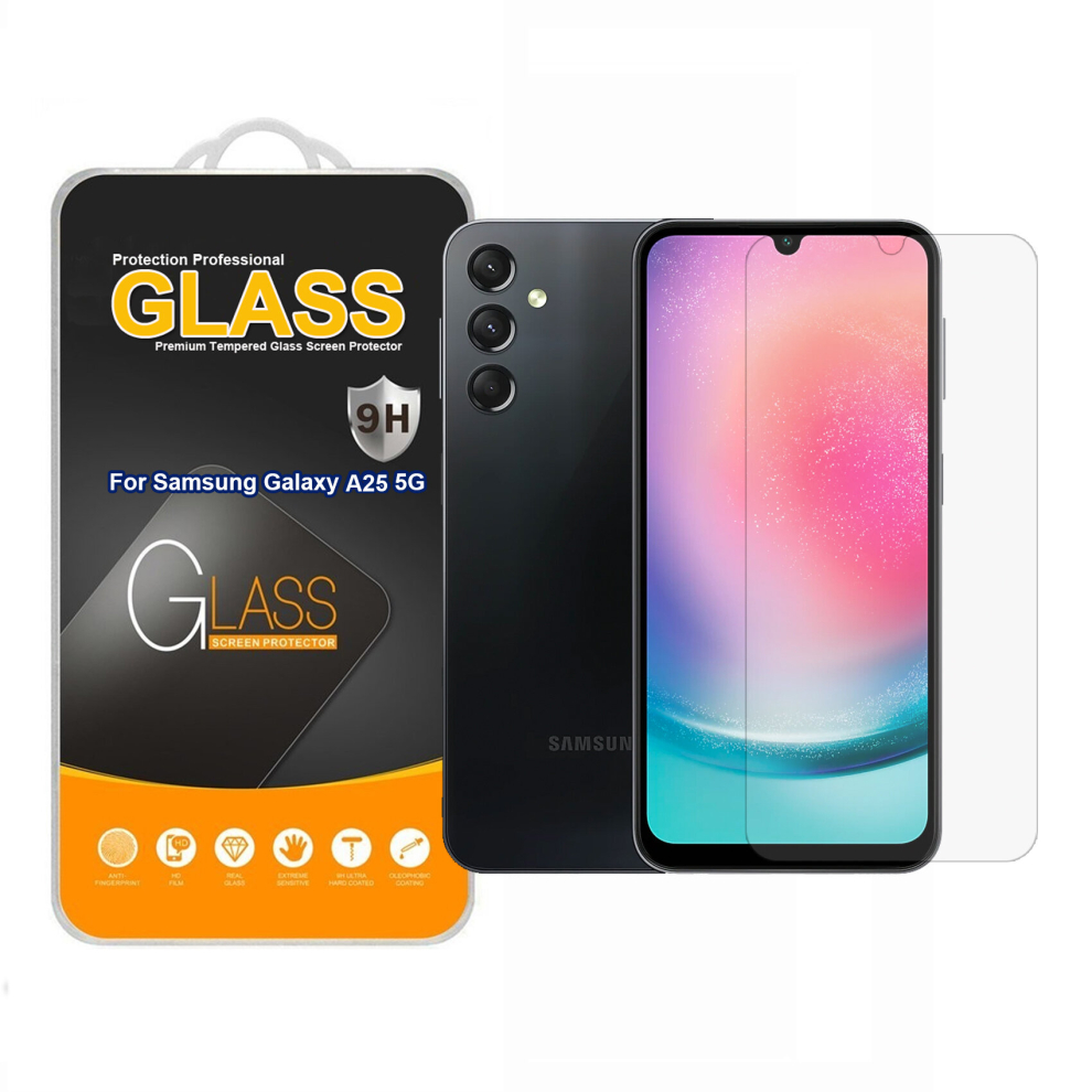 For Samsung Galaxy A25 5G Tempered Glass Screen Protector