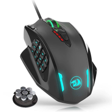 Redragon M908 Impact RGB LED MMO Gaming Mouse with Side Buttons
