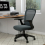 Vinsetto Vinsetto Mesh Office Chair, Computer Chair with Adjustable Armrest, Grey 3