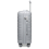 (Grey, 20 inch) 1, 2 Or 4 Piece Hard Shell PP Suitcase With TSA Lock 7