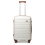 (Cream, 20 inch) 1, 2 Or 4 Piece Hard Shell PP Suitcase With TSA Lock 2