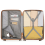 (Cream, 20 inch) 1, 2 Or 4 Piece Hard Shell PP Suitcase With TSA Lock 8