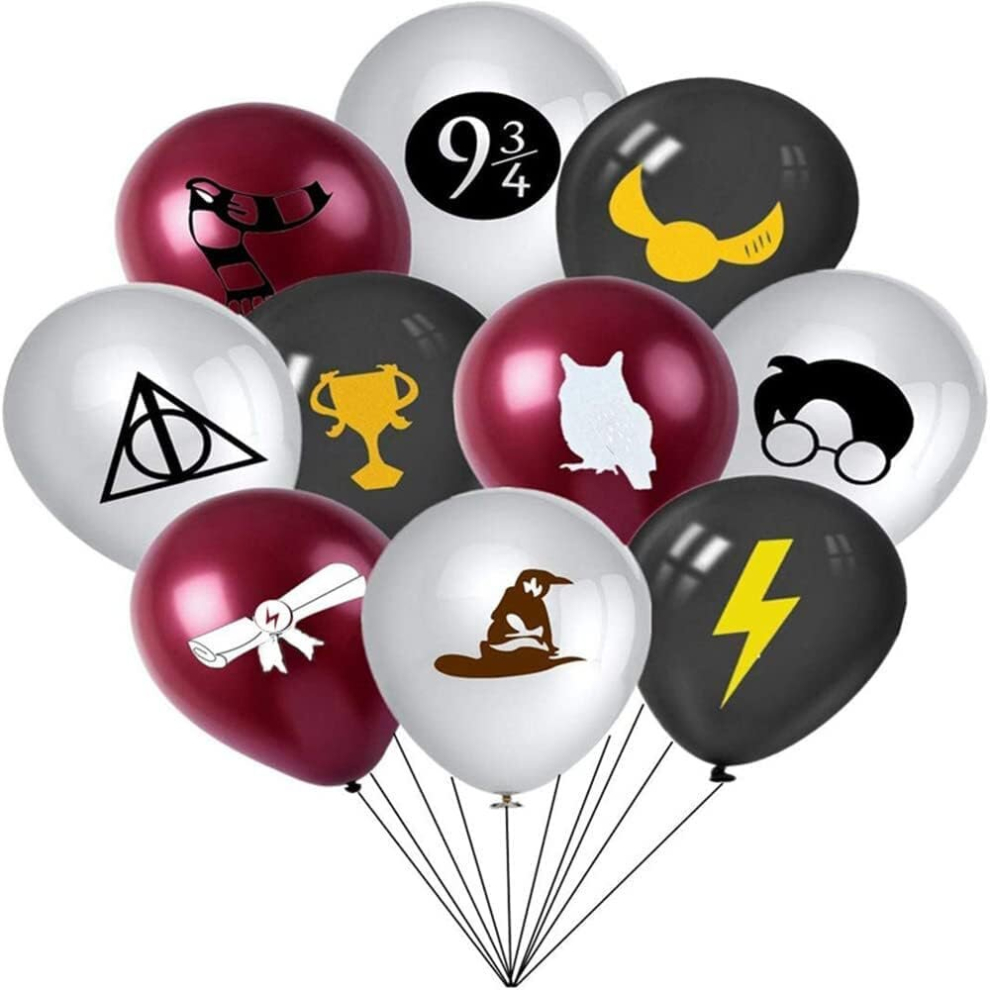 20PCS Harry Potter Latex Balloons Happy Birthday Party Decoration 12"