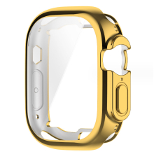 (Gold, 40mm) AU Case For Apple Watch Series 9/8/7/6/5/4/3/SE Soft TPU Full Screen Protector Cover
