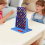 Connect 4 Spin Game Set Traditional Family Fun Board Game Simple Installation 4