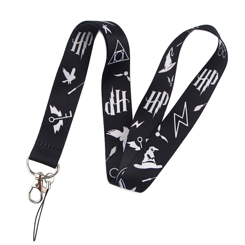 Harry Potter LANYARD Badge Card Holder Key Strap Office School Travel