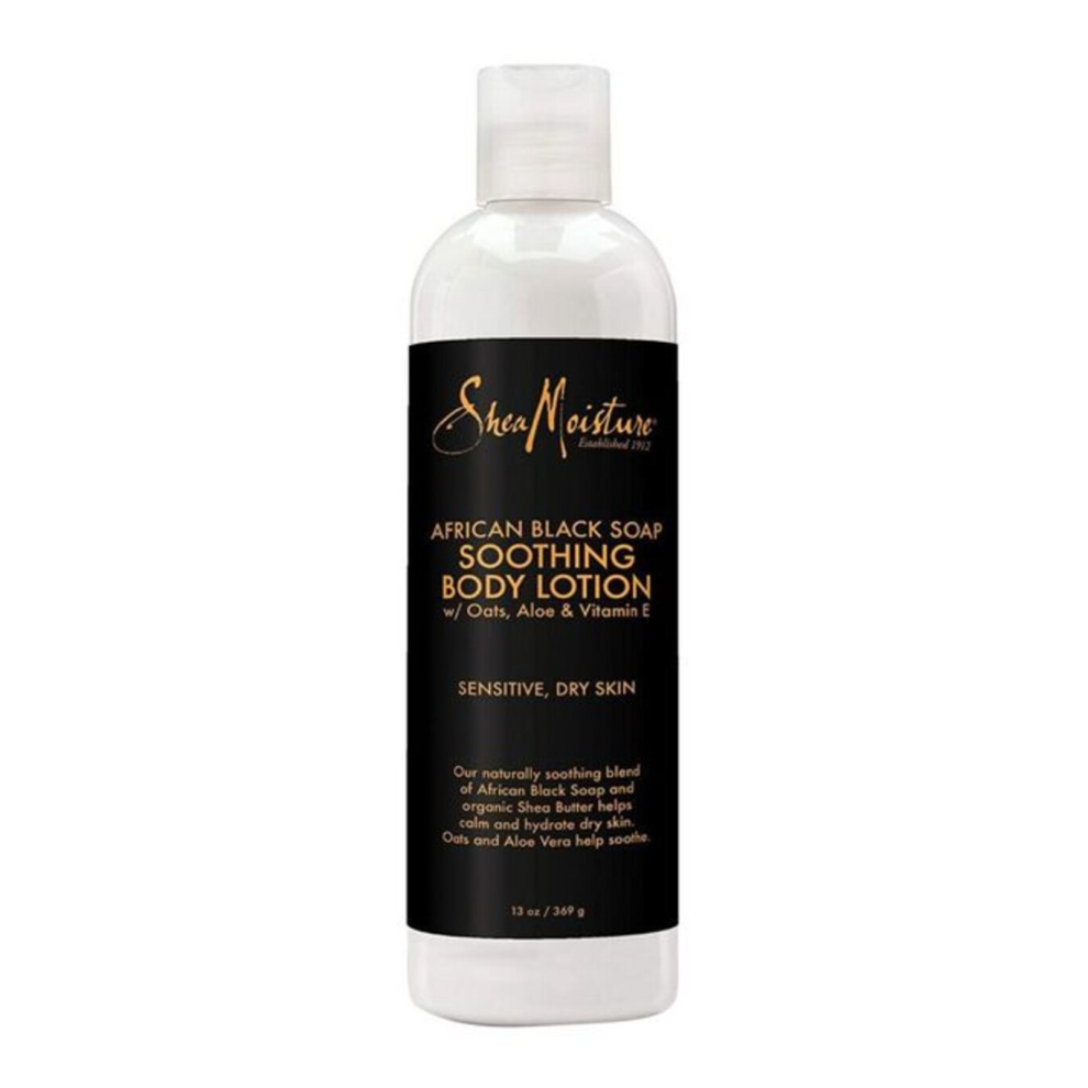 Black Shea Moisture African Soap Soothing Body Lotion 369G