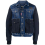 Dsquared2 (EU 50) DSQUARED2 Mens Denim Jacket Black Sleeve 1