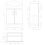 Bathroom Vanity Unit Basin Sink Single Tap Hole Freestanding 560mm Oak Effect 7