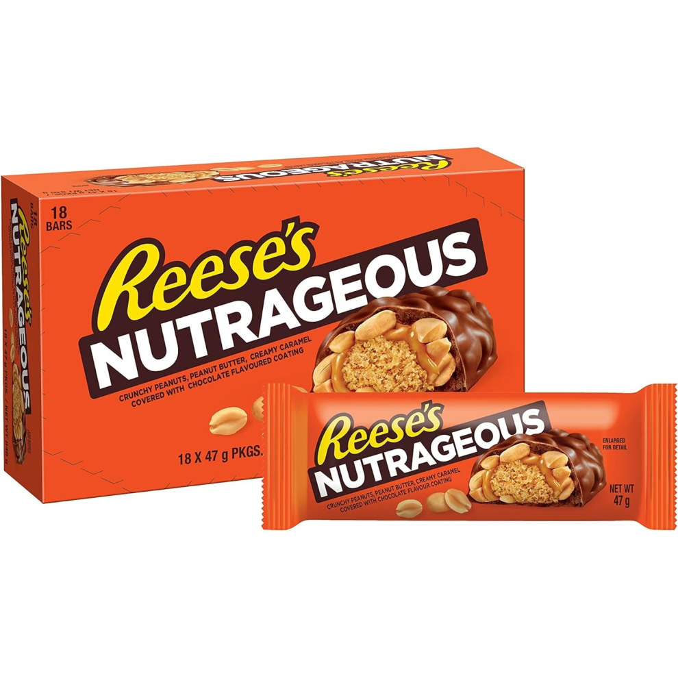 Reese's | Nutrageous Bar, 18 x 47 g