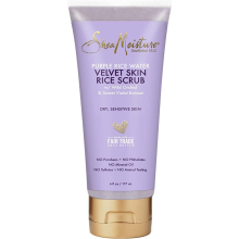 Shea Moisture Purple Rice Water Velvet Skin Rice Scrub 6 Fl OZ 177 ml