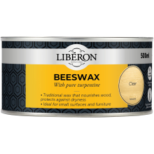 Liberon 003905 Beeswax Paste Clear 500ml