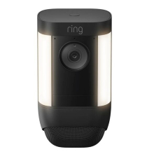 Ring Spotlight Cam Pro Full HD 1080p WiFi Security Camera Plug-in Black