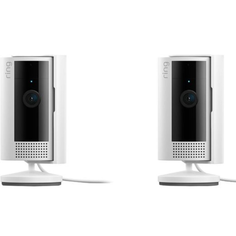 Ring Indoor Camera (2nd Gen) Full HD 1080p WiFi 2 Cameras White