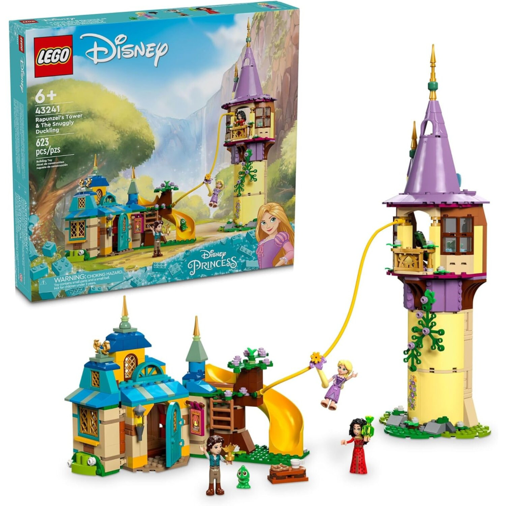 LEGO Disney 43241 Princess Rapunzel Tower & The Snuggly Duckling