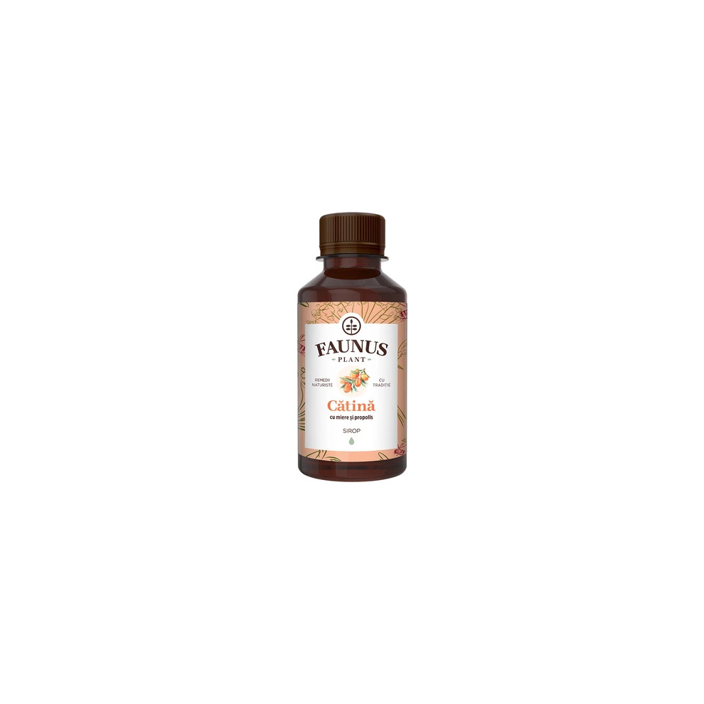 Faunus Plan Sea Buckthorn Syrup With Honey & Propolis, 200 Ml For Immune System