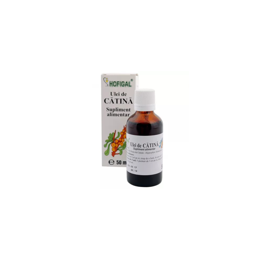 Hofigal Sea Buckthorn Oil, 50 Ml, Natural Defense Capacity