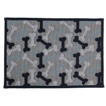 (Dancing Bones) Pets Instinct Pets Food Mat Pet Feeding Placemat