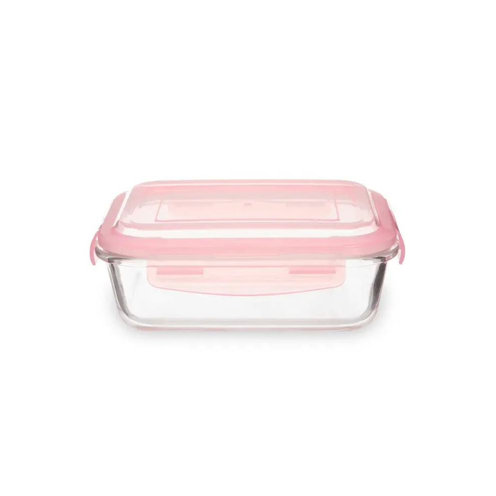 FRESKA 1040ML RECTANGULAR GLASS CONTAINER