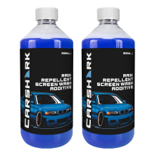 Rain Repellent Screenwash Additive - 2 x 500 ml - CARSHARK
