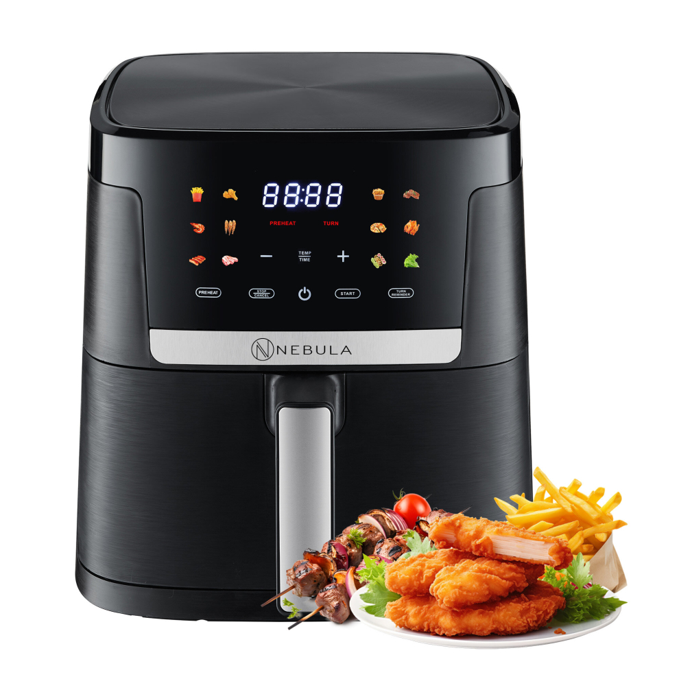 Nebula 7L Single Black LED Touch 1800W Air Fryer