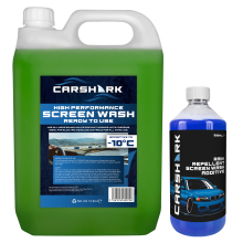 CARSHARK - Rain Repellent Screenwash & Winter Screenwash 5L (Green)