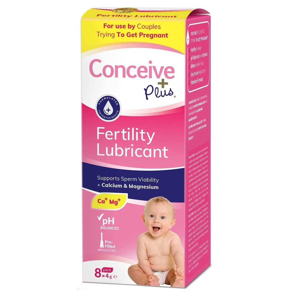 Sasmar Conceive Plus Fertility Lubricant Pre Filled Applicators 8 X 4gm