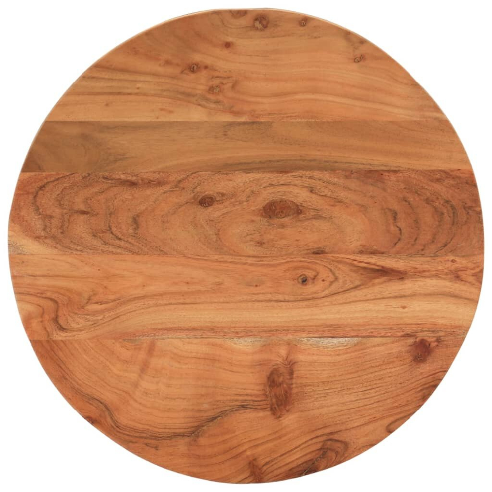 (40 x 3.8 cm) vidaXL Table Top Replacement Board Dining Table Top Round Solid Wood Acacia