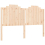VidaXL (natural, 160 x 200 cm) vidaXL Bed Frame Bed Base Platform Bed with Headboard Small Single Solid Wood 8