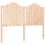 VidaXL (natural, 140 x 200 cm) vidaXL Bed Frame Bed Base Platform Bed with Headboard Small Single Solid Wood 8