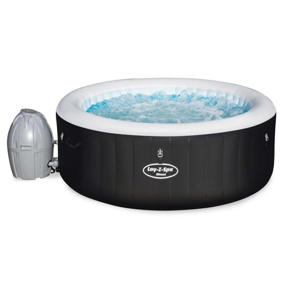 Bestway Lay-Z-Spa Inflatable Hot Tub 81 Air Jet Inflatable Spa Miami Air Jet