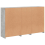 VidaXL (concrete grey) vidaXL Sideboard with LED Lights Home Cupboard Side Cabinet Storage Highboard 8