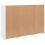 VidaXL (white) vidaXL Sideboards with LED Lights Cupboard 3 pcs Concrete Grey Engineered Wood 10