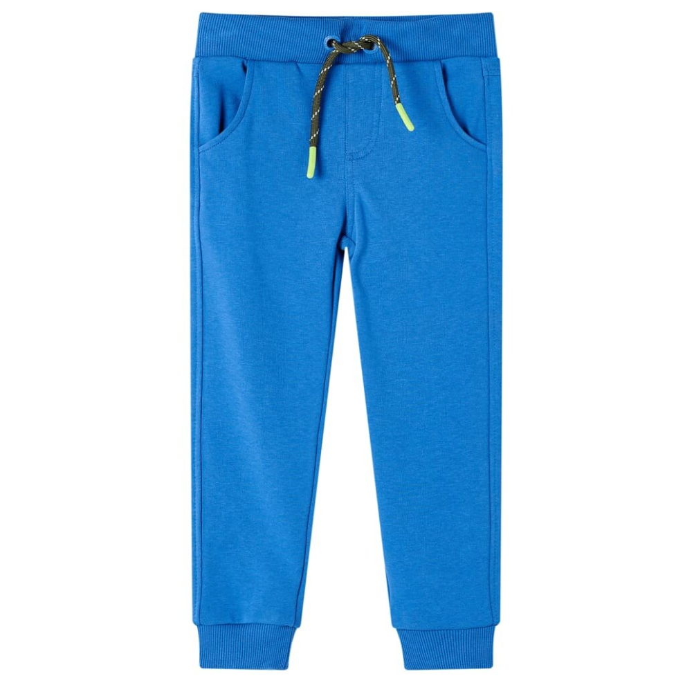 Vidaxl (, 104) Kids' Sweatpants Toddler Children's Trousers Sports Tracksuit Jogger Bottoms Blue