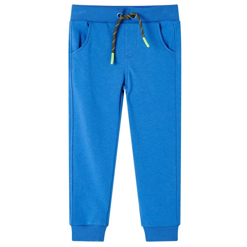 Vidaxl (, 116) Kids' Sweatpants Toddler Children's Trousers Sports Tracksuit Jogger Bottoms Blue