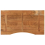 VidaXL (90 x 50 x 2.5 cm) vidaXL Desk Top Replacement Dining Table Top Rectangular Solid Wood Acacia 5
