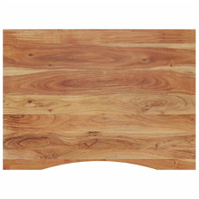 (110 x 80 x 2.5 cm) vidaXL Desk Top Replacement Dining Table Top Rectangular Solid Wood Acacia