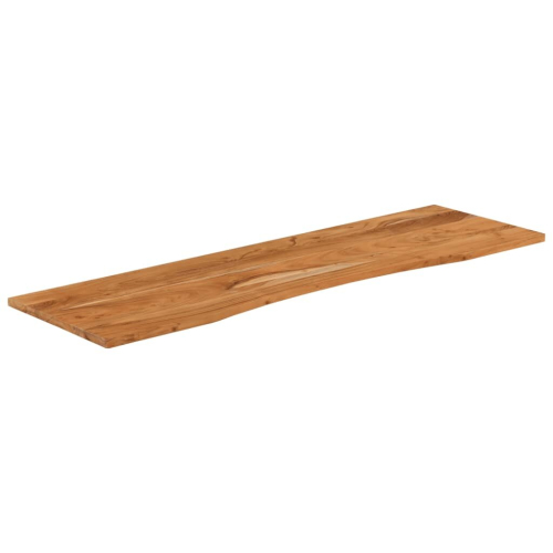 VidaXL (160 x 50 x 2.5 cm) vidaXL Desk Top Replacement Dining Table Top Rectangular Solid Wood Acacia 2