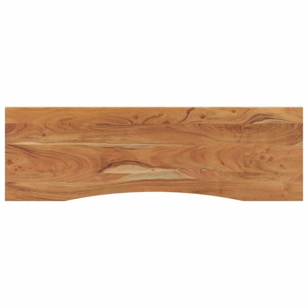 Vidaxl (140 X 50 X 2.5 Cm) Desk Top Replacement Dining Table Top Rectangular Solid Wood Acacia