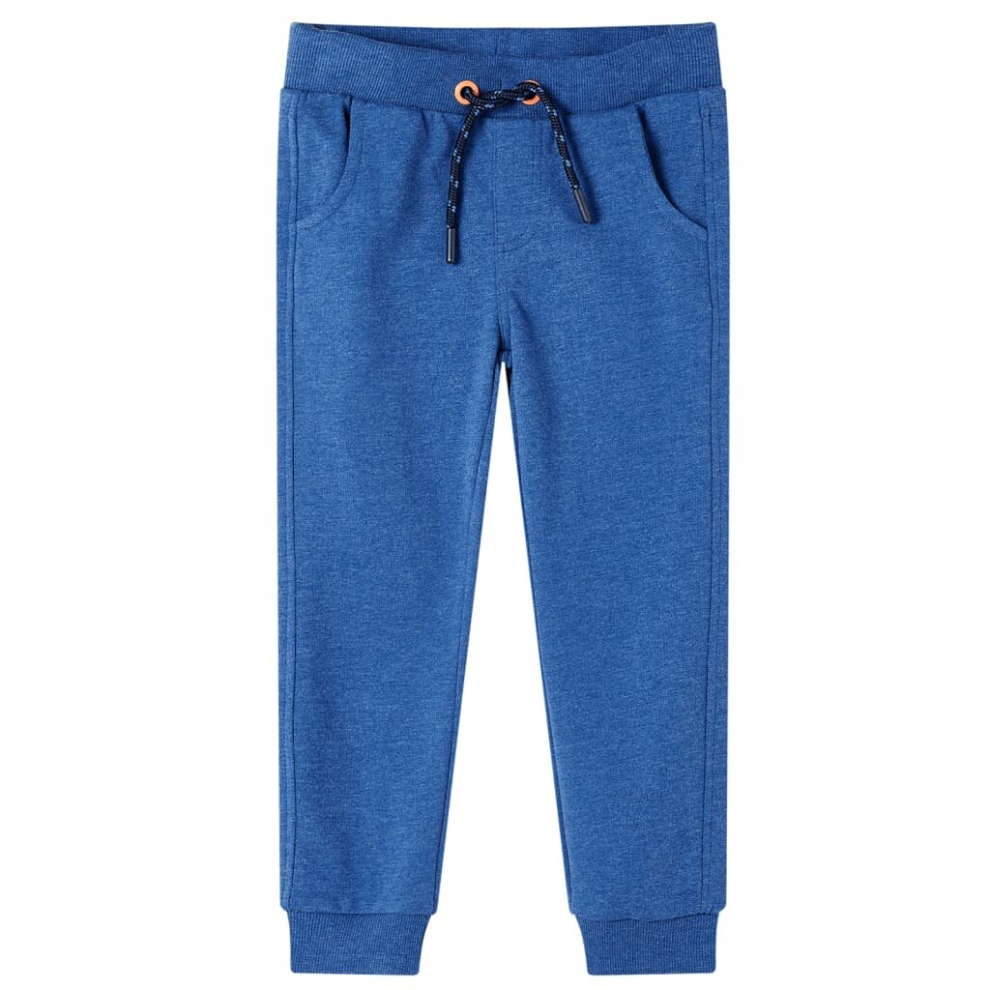 (116) Kids' Sweatpants Toddler Children's Trousers Sports Tracksuit Jogger Dark Blue