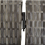 VidaXL vidaXL Room Divider 3 Panels Privacy Screen Balcony Screen Grey Poly Rattan 7