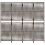 VidaXL vidaXL Room Divider 4 Panels Privacy Screen Balcony Screen Brown Poly Rattan 5