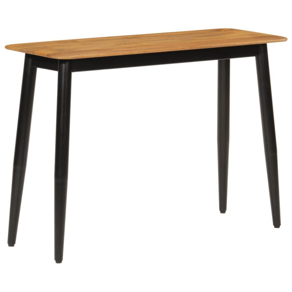 Vidaxl Console Table End Table Hallway Sofa Table Solid Wood Mango And Iron